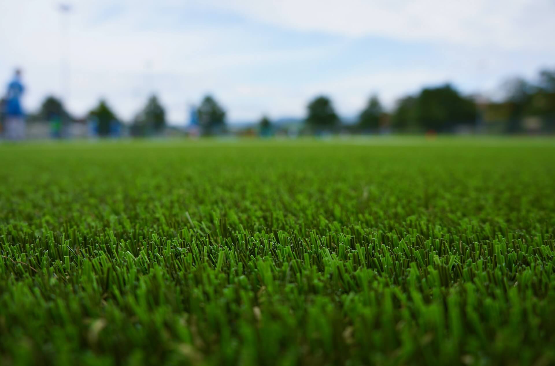 A photo of Artificial Turf installation in New Orleans by Miller Outdoors for the blog, "What are the different types of Artificial Turf?".